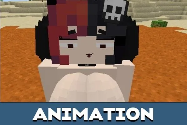 Animation from Ellie Mod for Minecraft PE