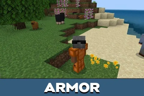 Armor from Chile Mod for Minecraft PE