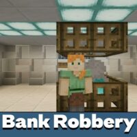 Bank Robbery Map for Minecraft PE