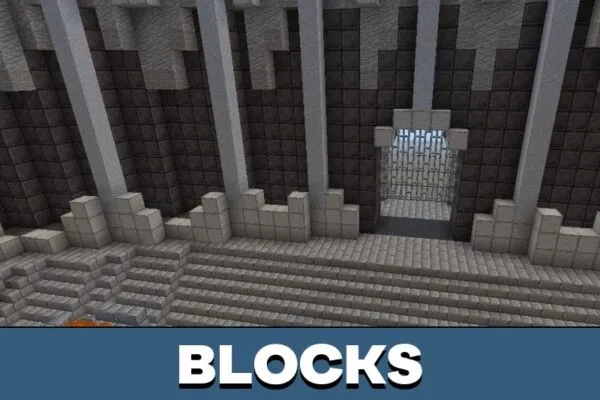 Blocks from Mob Battle Map for Minecraft PE