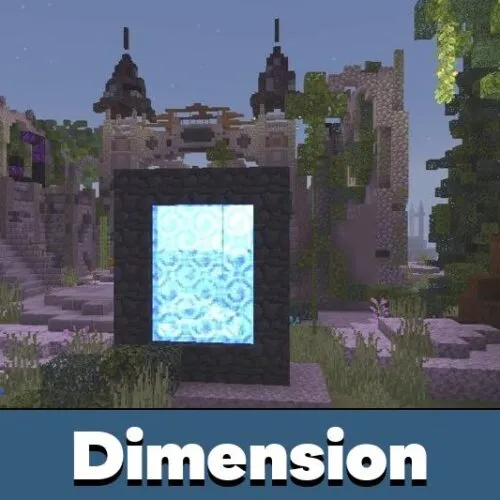 Dimension Mod for Minecraft PE