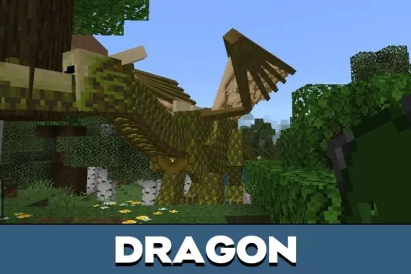 Dragon from Journey Mod for Minecraft PE