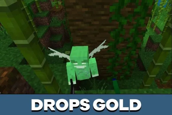 Drops Gold from Vex Mod for Minecraft PE