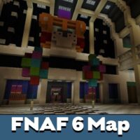 FNAF 6 Map for Minecraft PE