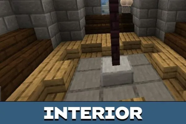 Interior from Ellie Mod for Minecraft PE