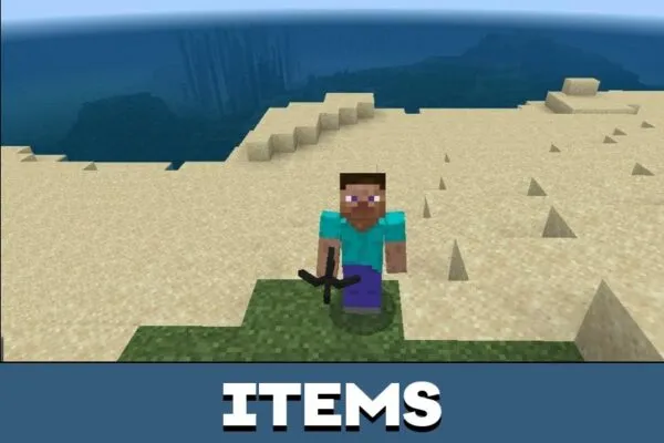 Items from Hook Mod for Minecraft PE