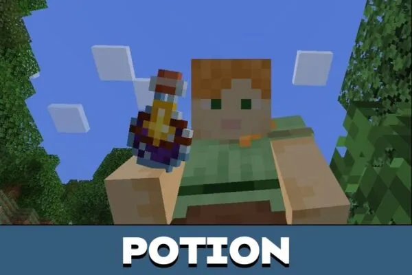 Item from Size Potions Mod for Minecraft PE