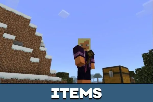 Items from Sorting Chest Mod for Minecraft PE