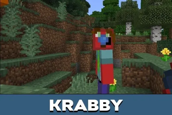 Krabby from Yoshi Mod for Minecraft PE