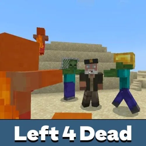 Left 4 Dead Mod for Minecraft PE