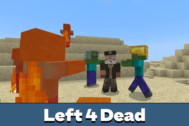 Download Left 4 Dead Mod for Minecraft PE - Left 4 Dead Mod for MCPE