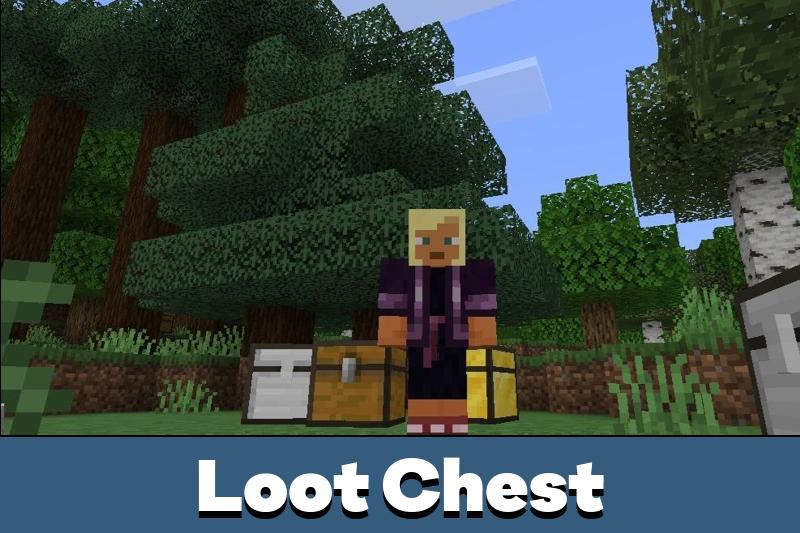 Loot Chests: Chests and Mimics Addon for Minecraft