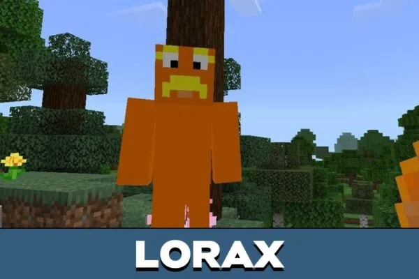 Lorax from Yoshi Mod for Minecraft PE