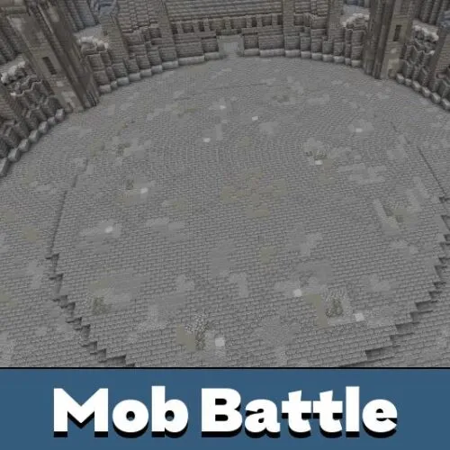 Mob Battle Map for Minecraft PE