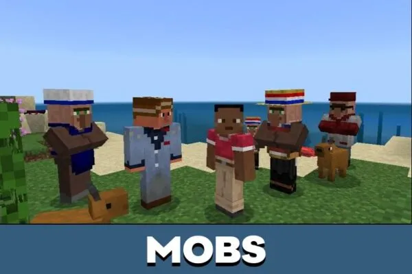 Mobs from Chile Mod for Minecraft PE