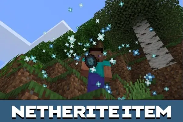 Netherite from Magic Mirror Mod for Minecraft PE