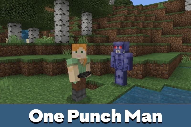 One Punch Man Addon (1.20, 1.19) - MCPE/Bedrock Mod 
