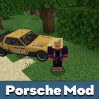 Porsche Mod for Minecraft PE
