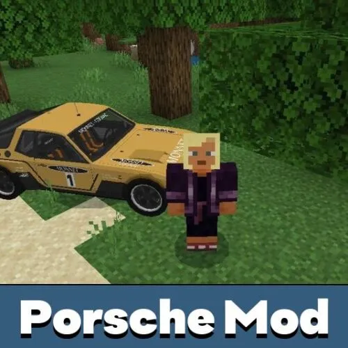 Porsche Mod for Minecraft PE