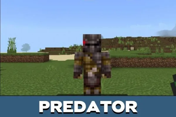 Predator from Aliens vs Predator Mod for Minecraft PE