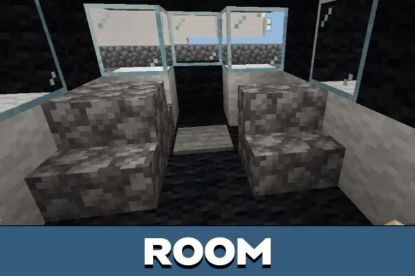 Room from Bank Robbery Map for Minecraft PE