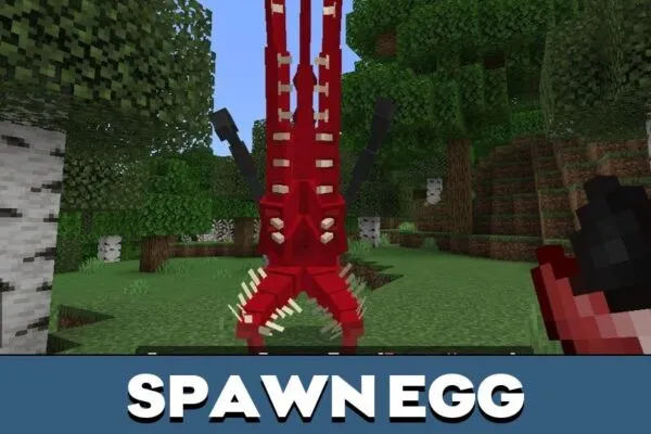 Spawn Egg from Parasite Mod for Minecraft PE