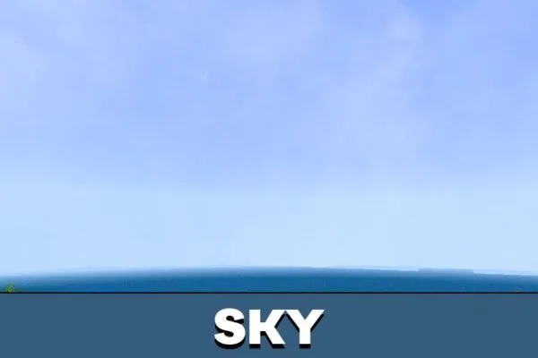 Sky from Fake Shader for Minecraft PE