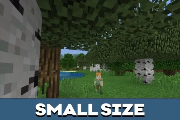 Small from Size Potions Mod for Minecraft PE