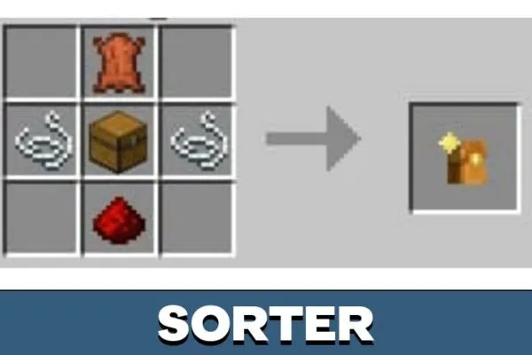 Sorter from Sorting Chest Mod for Minecraft PE