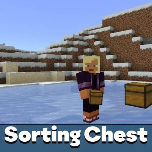 Sorting Chest Mod for Minecraft PE