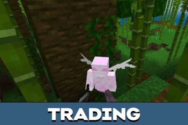 Trading from Vex Mod for Minecraft PE