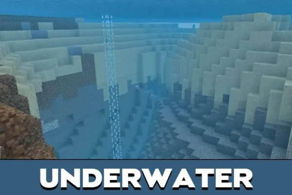 Underwater from Fake Shader for Minecraft PE