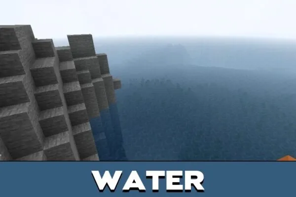 Water from Nova Shader for Minecraft PE