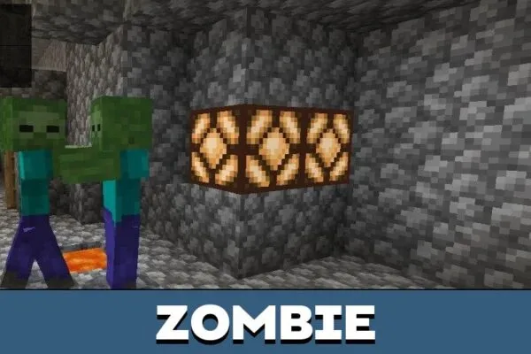 Zombie from Bank Robbery Map for Minecraft PE