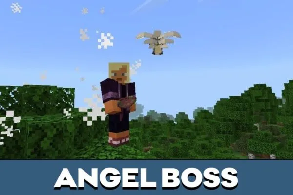 Angel Boss from Epic Paladins Mod for Minecraft PE