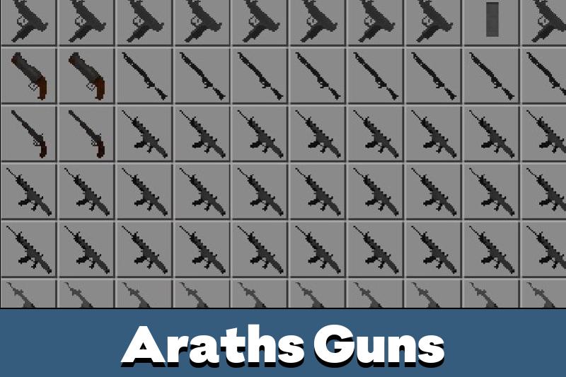 Download Araths Guns Mod for Minecraft PE Araths Guns Mod for MCPE Download Araths Guns Mod for Minecraft PE Araths Guns Mod for MCPE