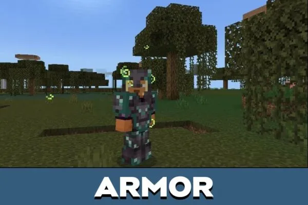 Armor from Prismarite Mod for Minecraft PE