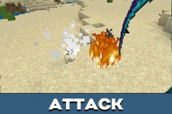 Attack from Blood Magic Mod for Minecraft PE