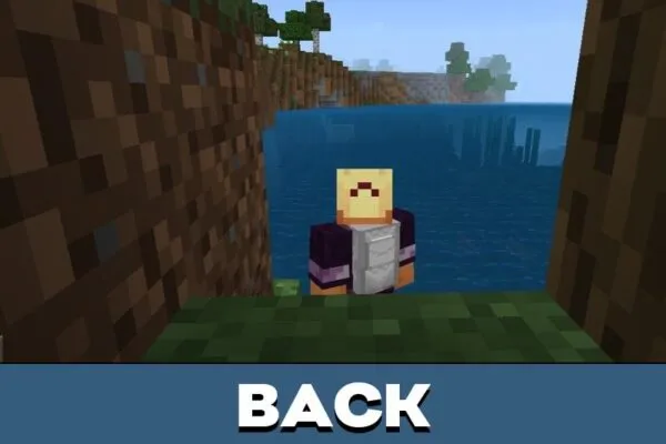 Back from Jet Pack Texture Pack for Minecraft PE