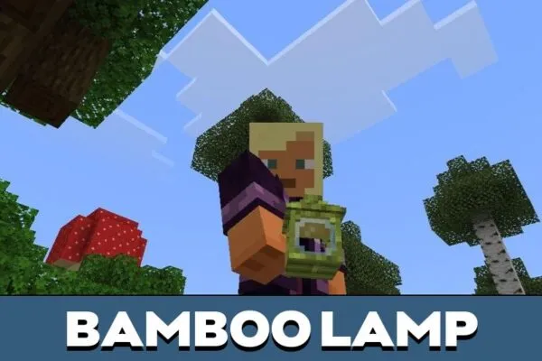 Bamboo Item from Lamps Mod for Minecraft PE