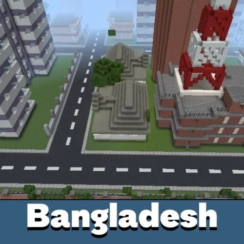 Bangladesh Map for Minecraft PE