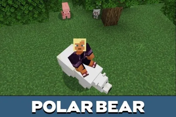 Bear from Ride Mobs Mod for Minecraft PE