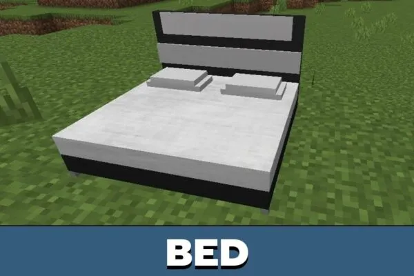 Bed from Remon Furniture Mod for Minecraft PE