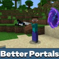 Better Portals Mod for Minecraft PE