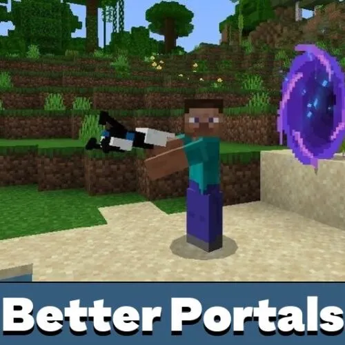 Better Portals Mod for Minecraft PE