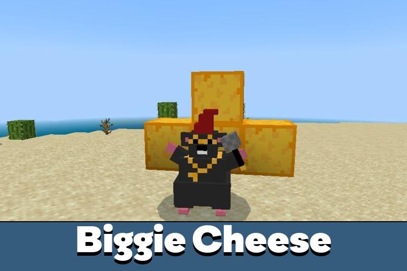 Download Biggie Cheese Mod for Minecraft PE - Biggie Cheese Mod for MCPE