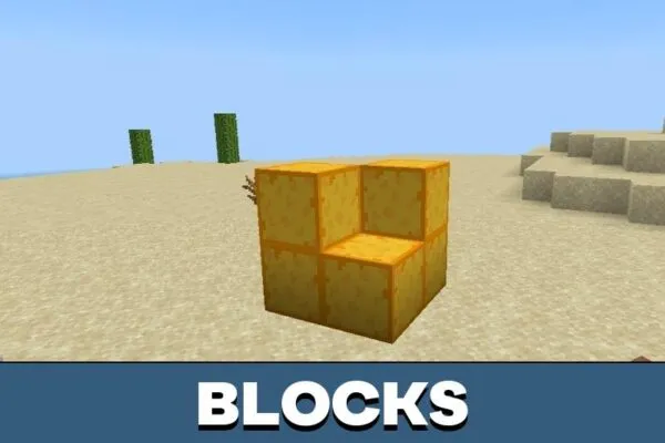 Blocks from Biggie Cheese Mod for Minecraft PE