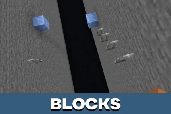 Blocks from Parkour Jump Map for Minecraft PE