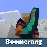 Boomerang Mod for Minecraft PE