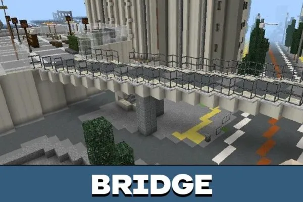 Bridge from Urashima Map for Minecraft PE